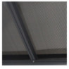 Pergola adossée ajustable en aluminium 3,05x6,18m X-METAL