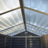 Abri de jardin en résine Skylight Deco 1,55m² - Gris - Palram - Canopia