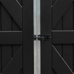 Abri en polycarbonate 2,65m² Skylight Deco + Plancher Palram - Canopia