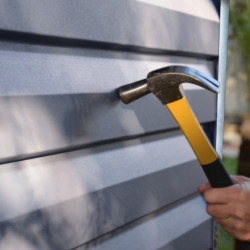 Abri en polycarbonate 2,65m² Skylight Deco + Plancher Palram - Canopia