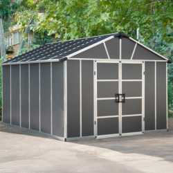 Abri de jardin 11,7m² en polycarbonate sans plancher YUKON Palram - Canopia