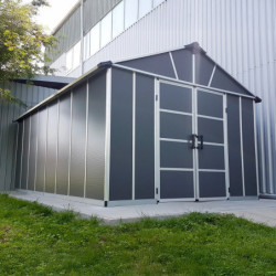 Abri de jardin 17,2m² en polycarbonate sans plancher YUKON Palram - Canopia