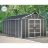 Abri de jardin 17,2m² en polycarbonate avec plancher YUKON Palram - Canopia