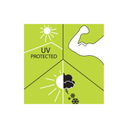 Marquise porte d'entrée transparente AQUILA™ 4100 - Palram - Canopia