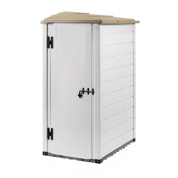 Abri 1,16m²  PVC, monopente réversible Evo Tuscany 100.1 – Garofalo