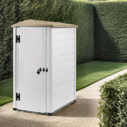 Abri 1,16m²  PVC, monopente réversible Evo Tuscany 100.1 – Garofalo