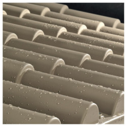 Abri 1,16m²  PVC, monopente réversible Evo Tuscany 100.1 – Garofalo