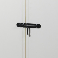 Abri monopente en PVC 1,32m² + plancher Evo Tuscany 100 – Garofalo