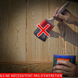 Abri 1,97m² en PVC, avec plancher Evo Tuscany 120 – Garofalo