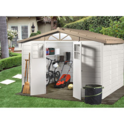 Abri 6,85m² en PVC, avec plancher Evo Tuscany 280 – Garofalo