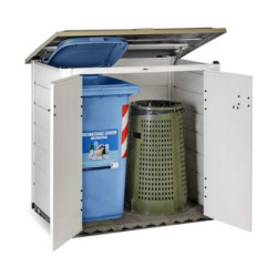 Coffre de jardin en résine avec plancher 1100L BOX EVO 100 – Garofalo