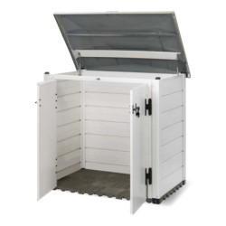 Coffre de jardin en résine avec plancher 1100L BOX EVO 100 – Garofalo