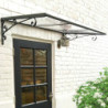 Marquise porte d'entrée en polycarbonate 2 mm VENUS™ 1350 – Palram - Canopia