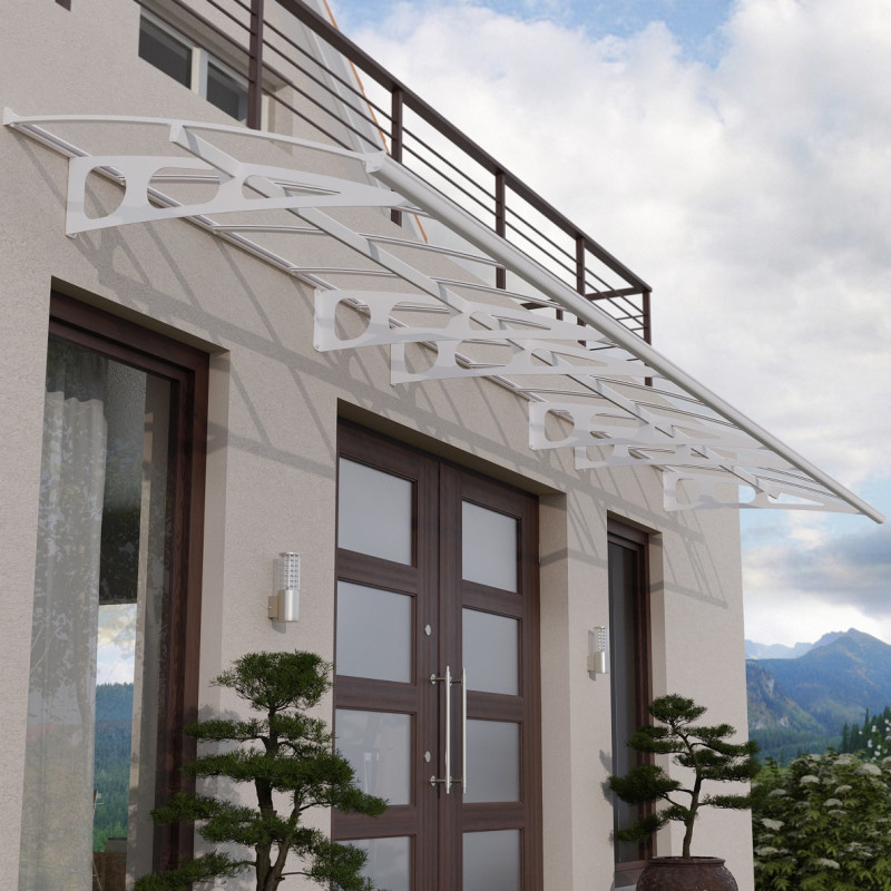 Marquise avec polycarbonate Bordeaux™ 6690 – Palram - Canopia