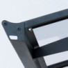 Marquise porte d'entrée en acrylique transparent Vega™ 2000 Palram - Canopia