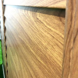 Abri de jardin 6,62m² métal aspect bois + kit d'ancrage - X-METAL