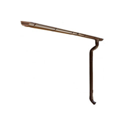 Kit gouttières marron - Carport 3x5,2m Gardy Shelter