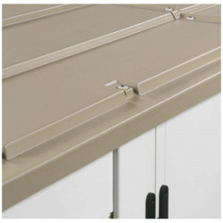 Coffre de jardin en résine  avec plancher 1800L BOX EVO 200 – Garofalo