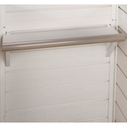 Coffre de jardin en résine  avec plancher 1800L BOX EVO 200 – Garofalo