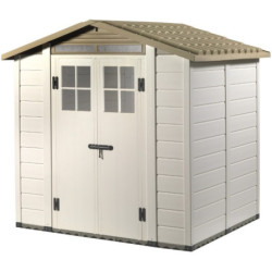 Abri 6,03m² en PVC, avec plancher Evo Tuscany 240 – Garofalo