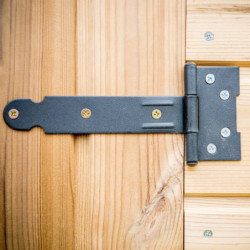 Abri en bois thermo traité 7,04m² Therma + toit acier HABRITA