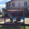 Pergola THERMAUVENT 10,67m² toit avec ventelles mobiles HABRITA