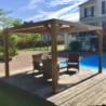 Pergola THERMAUVENT 10,67m² toit avec ventelles mobiles HABRITA