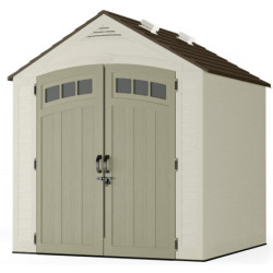 Abri en résine épais 25mm 4,84m² StorePlus avec plancher SUNCAST