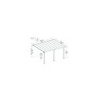 Pergola adossée grise 3x5,46m polycarbonate 16mm Olympia - Palram - Canopia