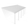 Pergola adossée blanche 3x9,15m polycarbonate 16mm Olympia Palram - Canopia