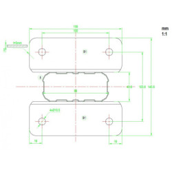 Carport en alu blanc 3x5,05m + Toit polycarbonate 6mm X-METAL