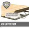 Abri de jardin gris 9,24m²  Grauburg 7 bois/gris - toit en gradins - Karibu