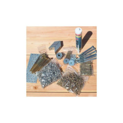 Kit visserie carport double Eco 2 Karibu