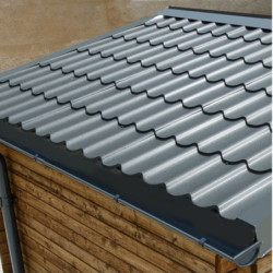 Pack de tuiles anthracites pour garage Gardy Shelter 9m²