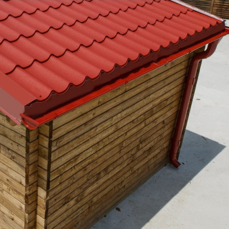 Pack de tuiles rouges pour garage Gardy Shelter 9m²