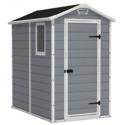 Abri de jardin Premium en polypropylène avec plancher gris clair Keter