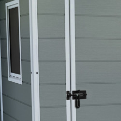 Abri de jardin Premium en polypropylène avec plancher gris clair Keter