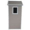 Abri de jardin plastique beige 134x104cm Jôbu