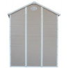 Abri de jardin plastique beige 190x192cm JOBU