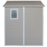 Abri de jardin plastique beige 190x192cm JOBU