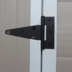 Abri de jardin plastique beige 190x192cm JOBU