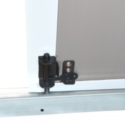 Abri de jardin plastique beige 190x192cm JOBU