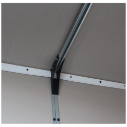 Abri de jardin plastique beige 190x280cm Jôbu