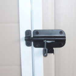 Abri de jardin plastique beige 190x280cm Jôbu