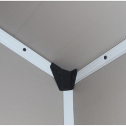 Abri de jardin plastique beige 190x280cm Jôbu