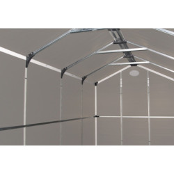 Abri de jardin plastique beige 190x368cm Jôbu