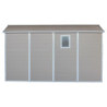 Abri de jardin plastique beige 190x368cm Jôbu
