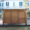 Pool house Blueterm 12,32m² bois thermo chauffé avec 1 paroi - HABRITA
