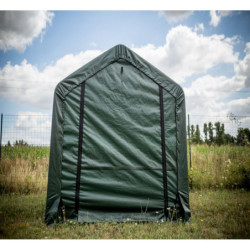 Abri de jardin vert Habrita de 3,35m² en toile renforcée