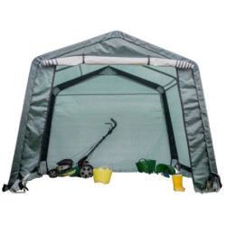 Abri de jardin vert Habrita de 9,30m² en toile renforcée